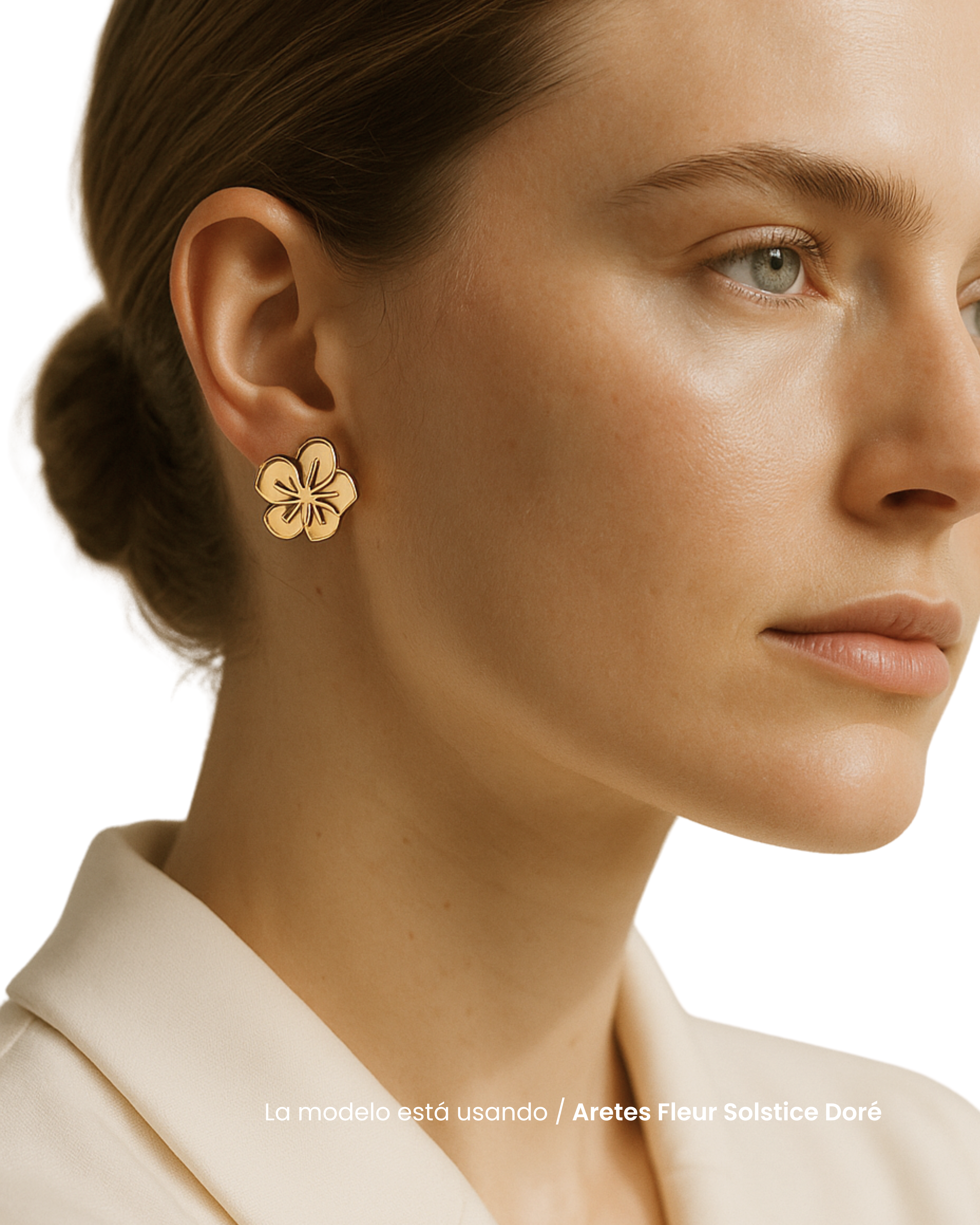 Aretes Fleur Solstice