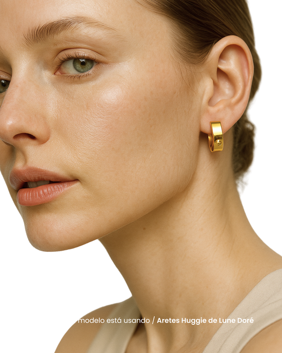 Aretes Huggie de Lune