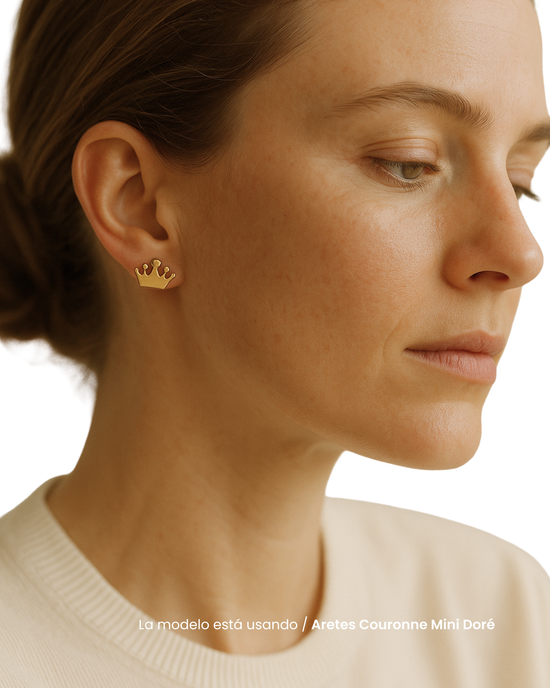 Aretes Couronne Mini