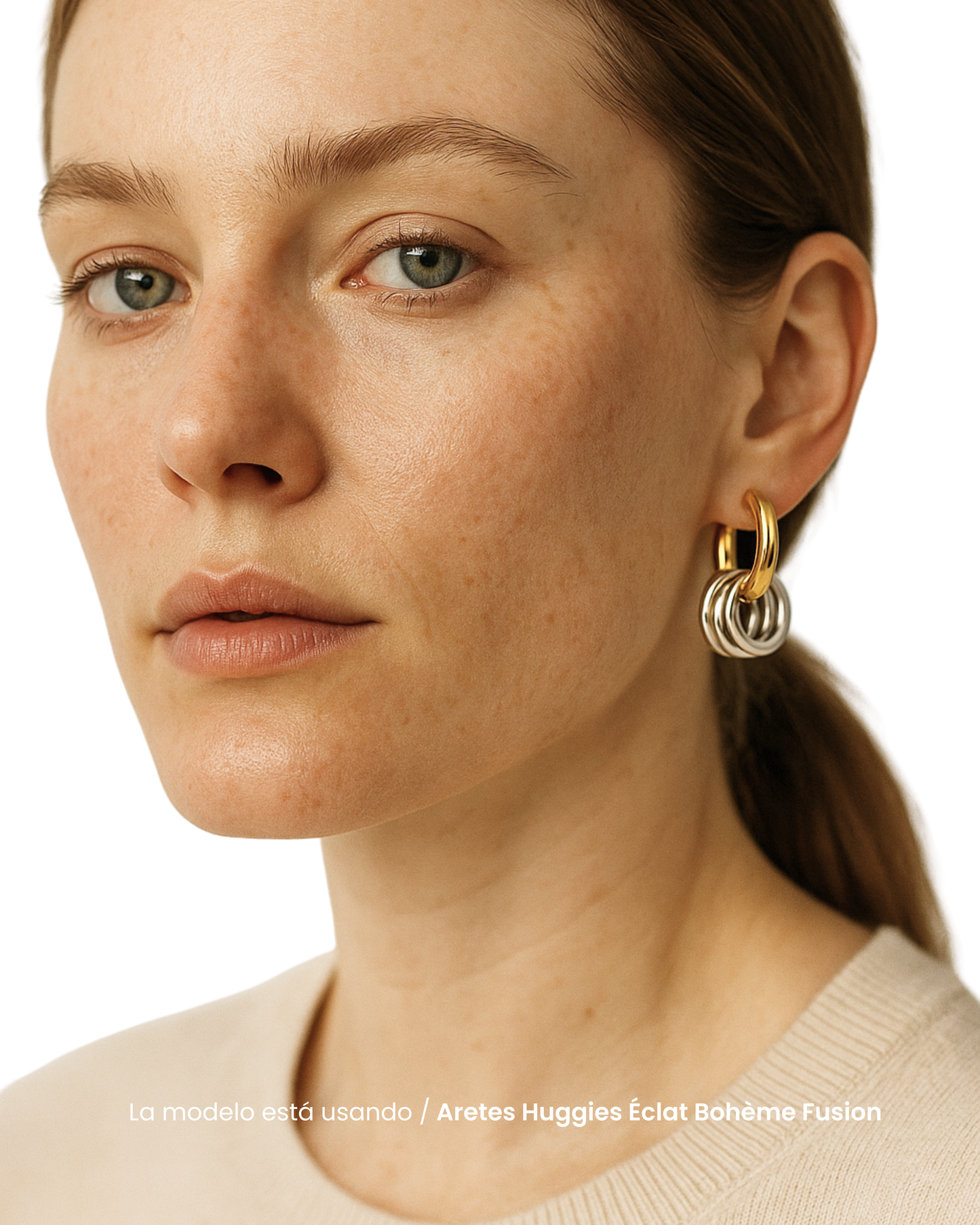 Aretes Huggies Éclat Bohème