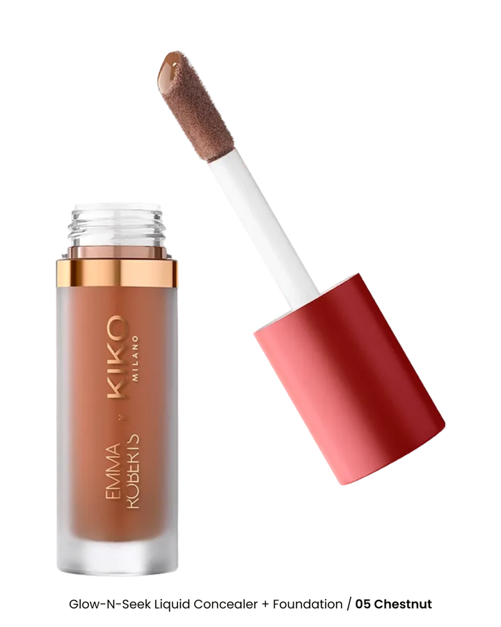 Emma Roberts X Kiko Milano Glow-N-Seek Liquid Concealer + Foundation