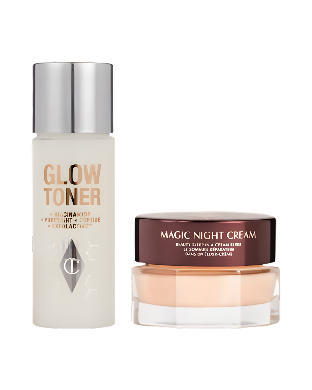 Charlotte’s Night-Time Glowing Skin Duo