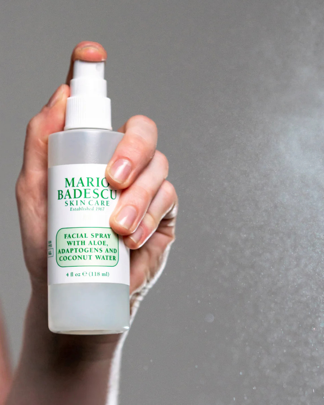 Facial Spray With Aloe, Adaptogens And Coconut Water
