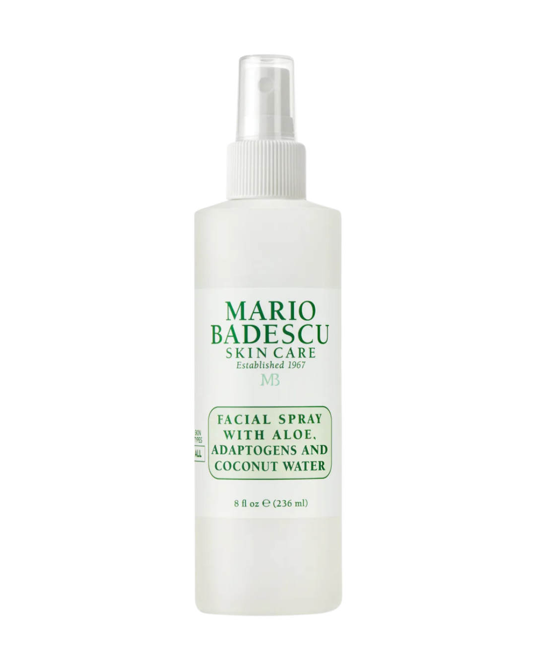 Facial Spray With Aloe, Adaptogens And Coconut Water