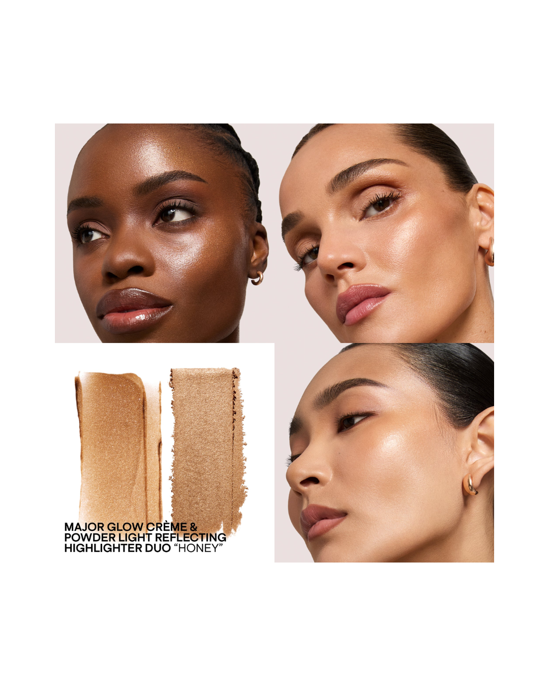 Major Glow Crème & Powder Light Reflecting Translucent Highlighter Duo