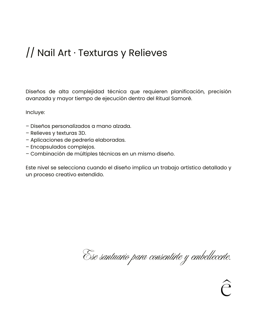Nail Art · Texturas y Relieves