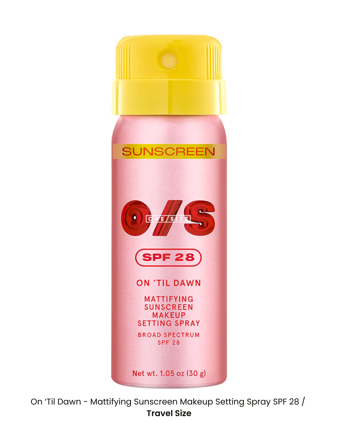 On ‘Til Dawn - Mattifying Sunscreen Makeup Setting Spray SPF 28