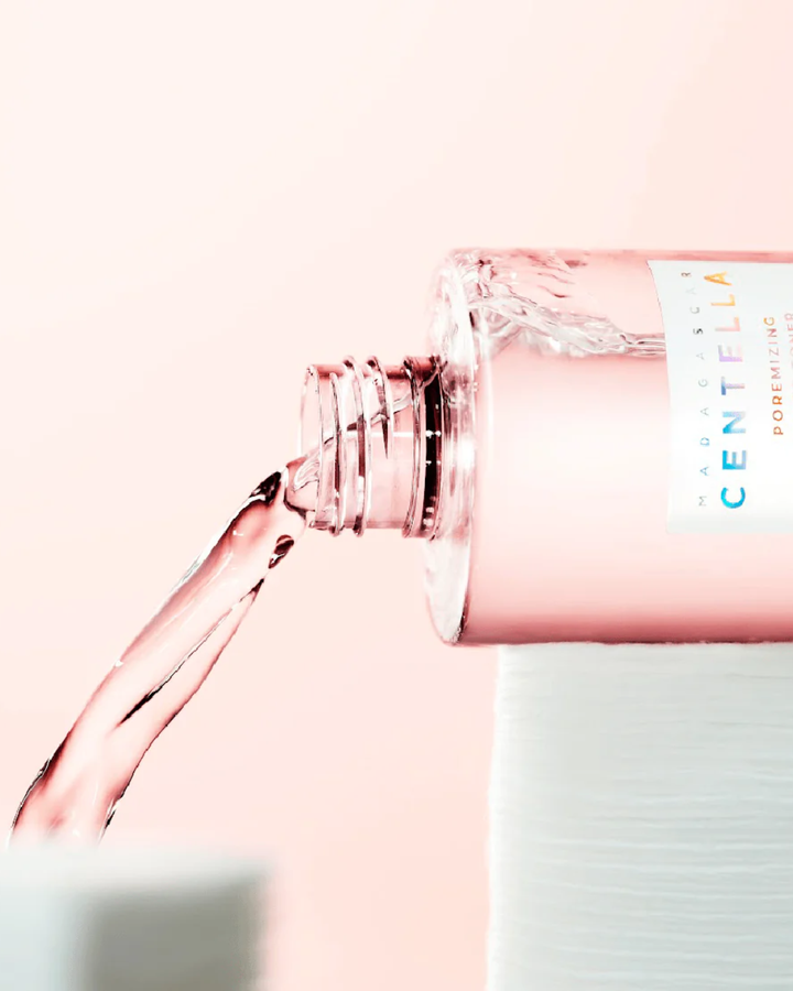 Poremizing Clear Toner