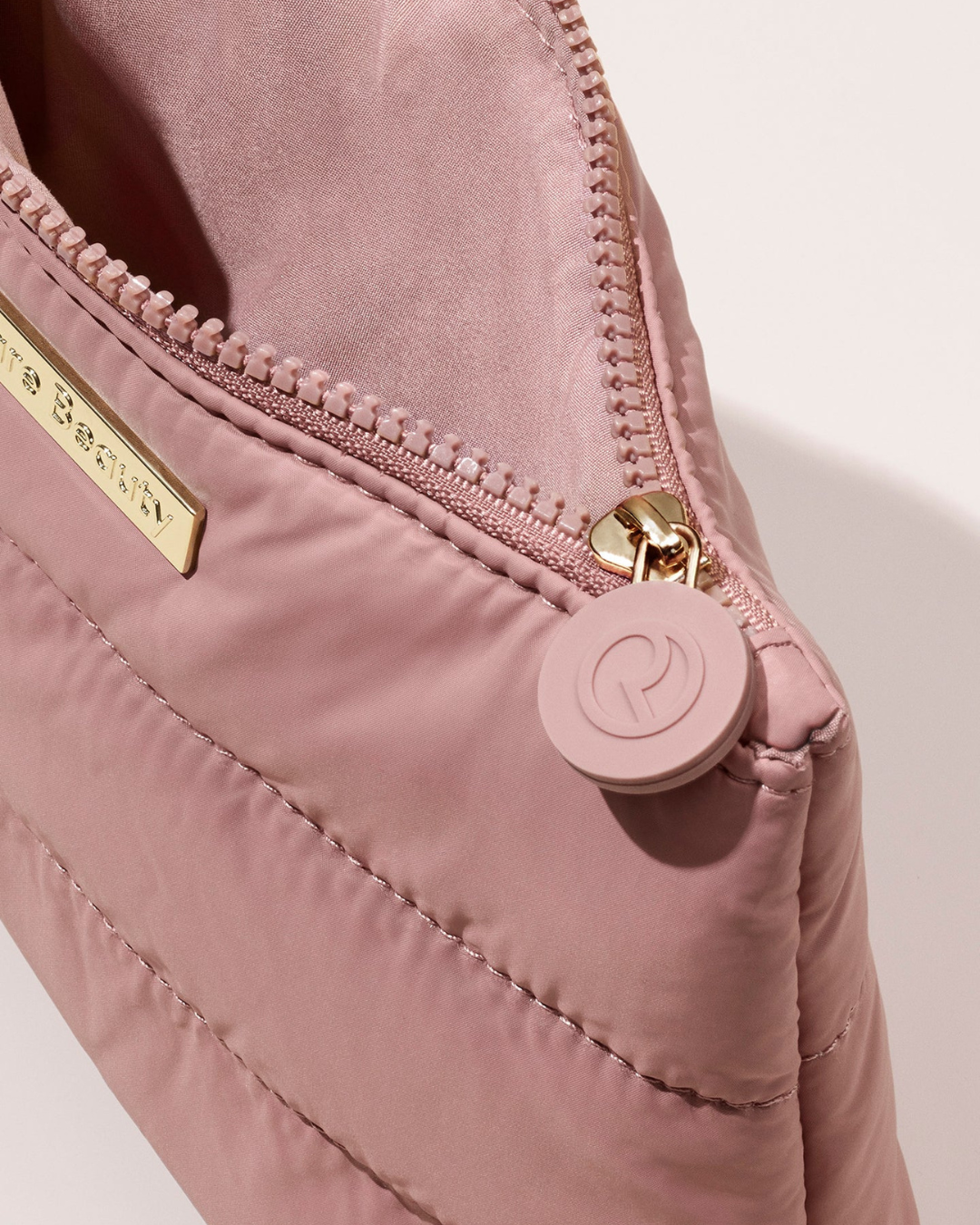 Puffy Makeup Bag - Mauve