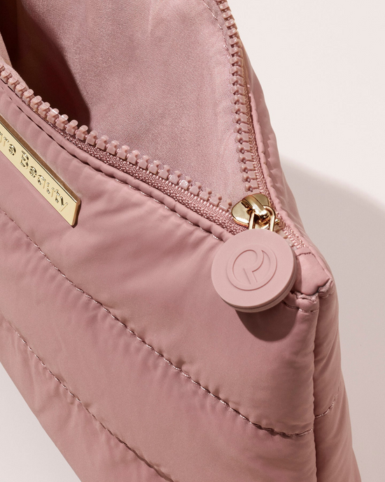 Puffy Makeup Bag - Mauve