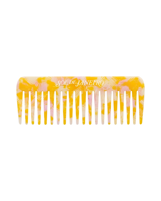 SOL Yellow Wide Tooth Comb