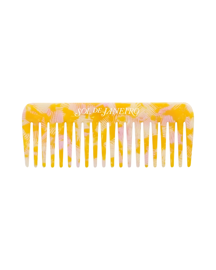 SOL Yellow Wide Tooth Comb