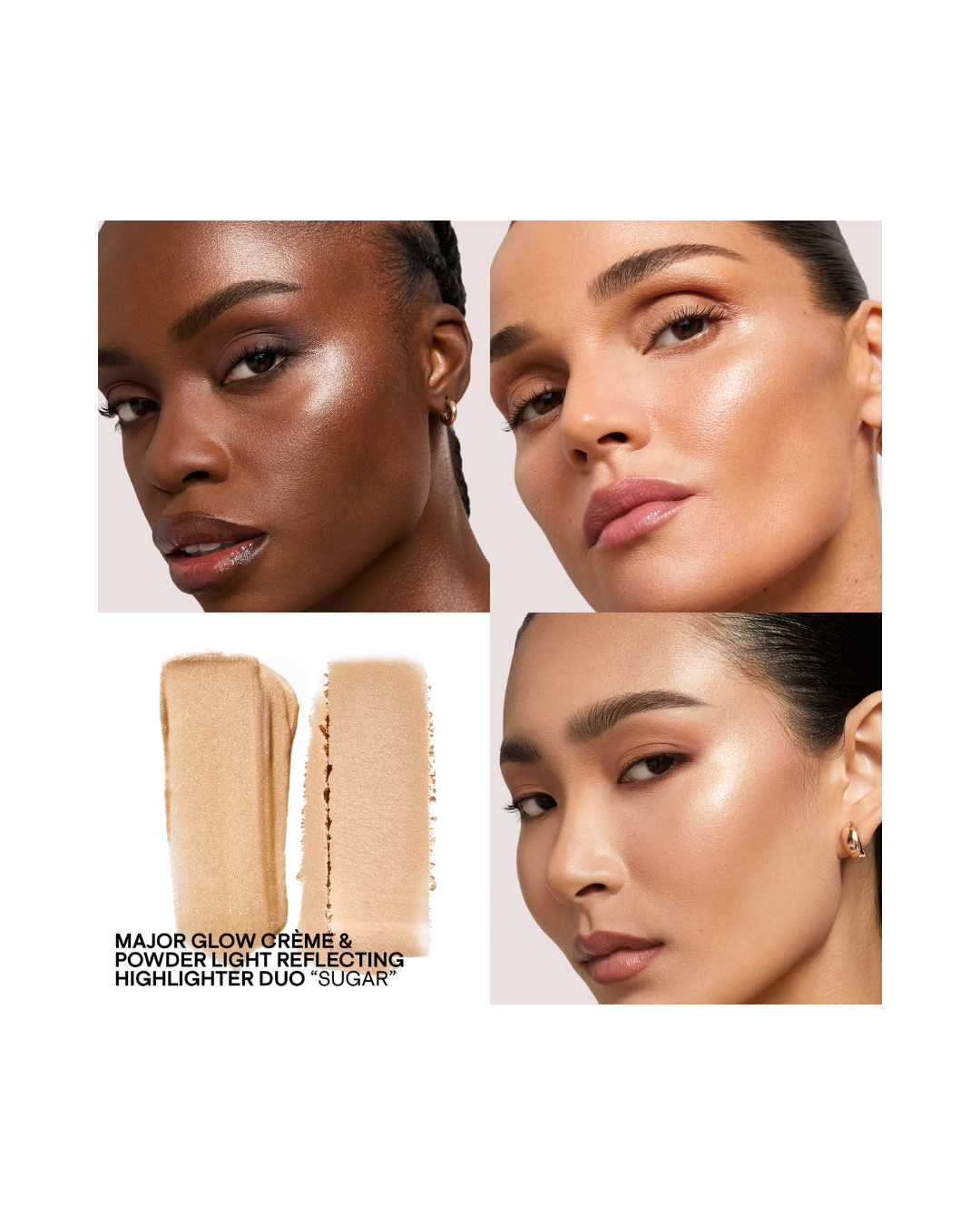 Major Glow Crème & Powder Light Reflecting Translucent Highlighter Duo