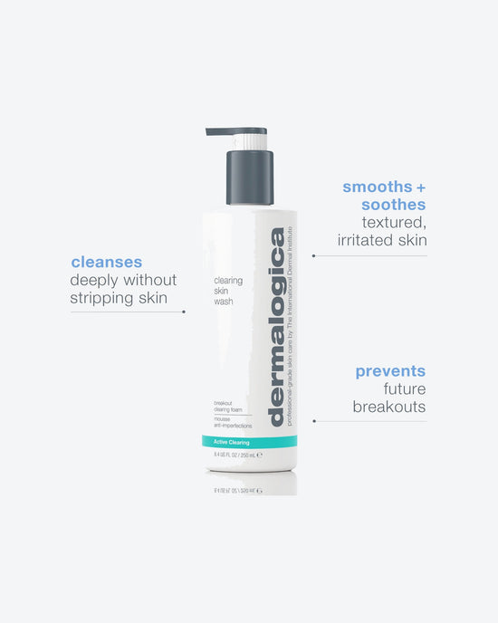 acne clearing skin wash