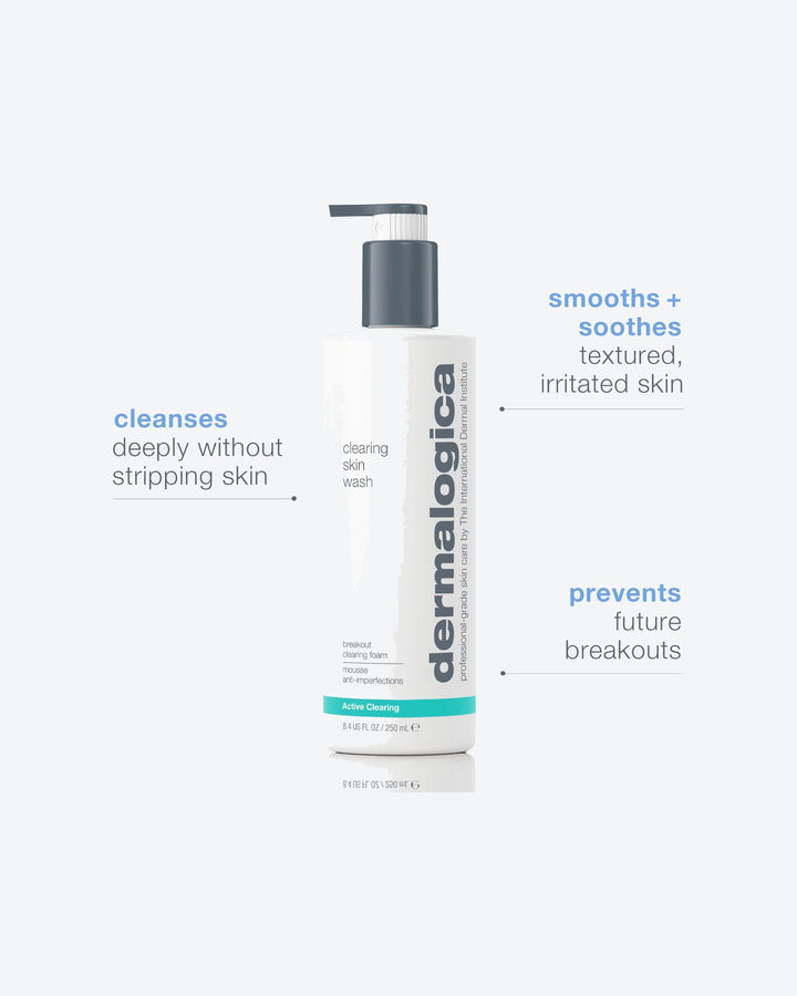 acne clearing skin wash