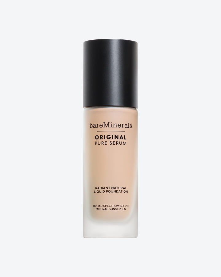 ORIGINAL Pure Serum Radiant Natural Liquid Foundation Mineral SPF 20