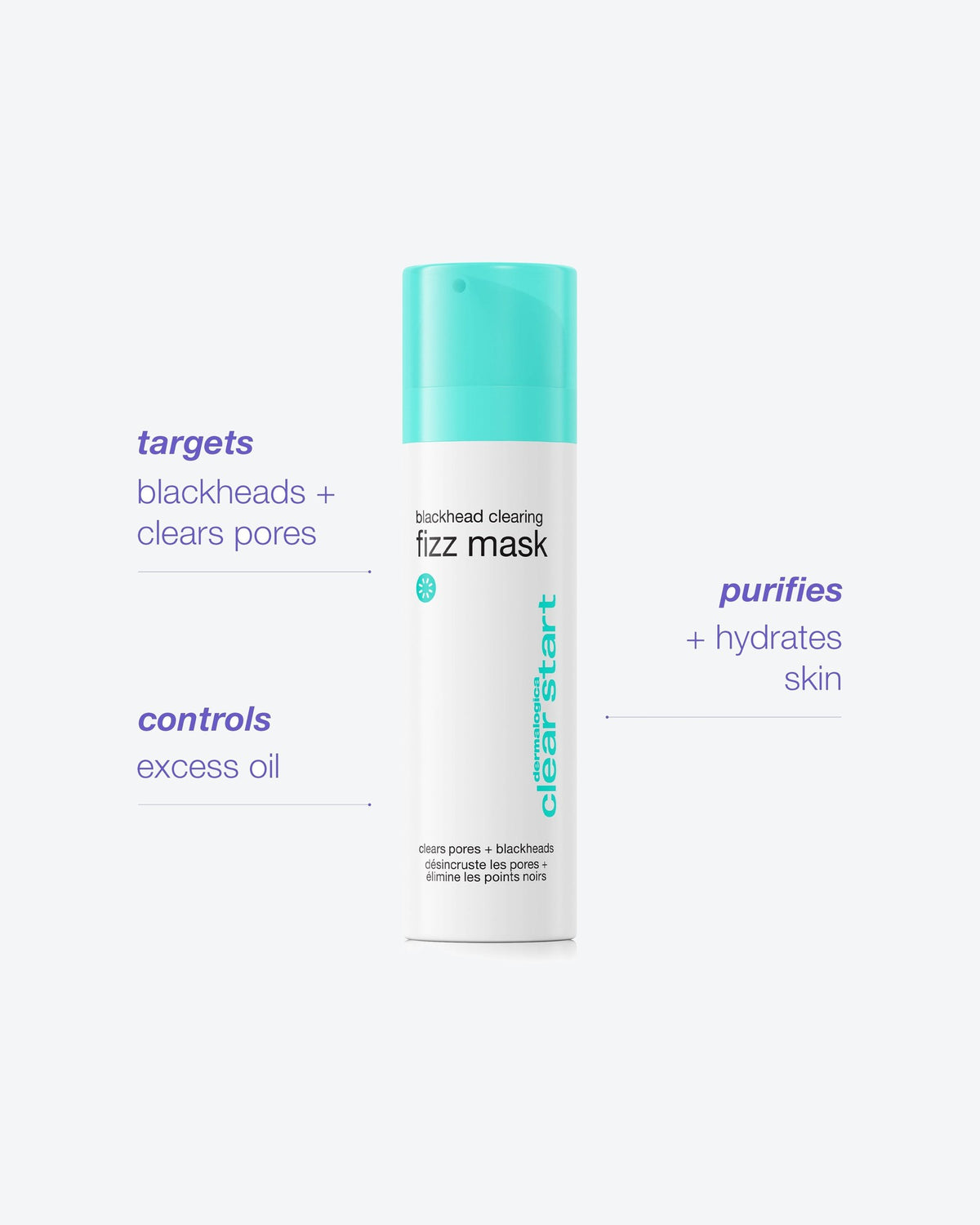 blackhead clearing fizz mask