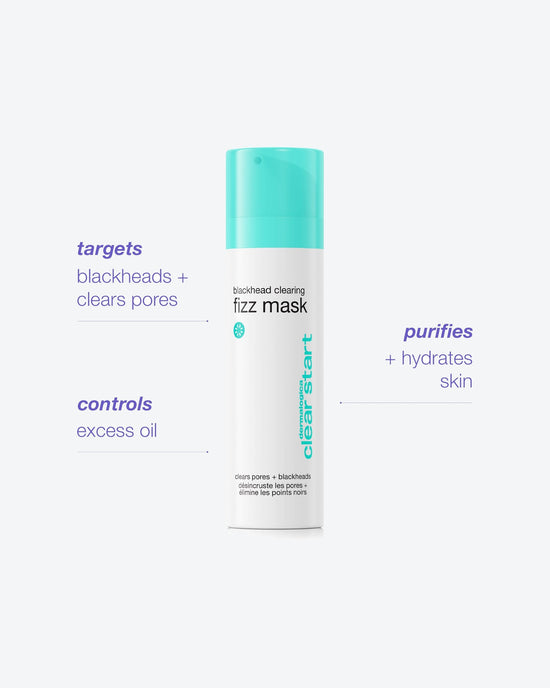 blackhead clearing fizz mask