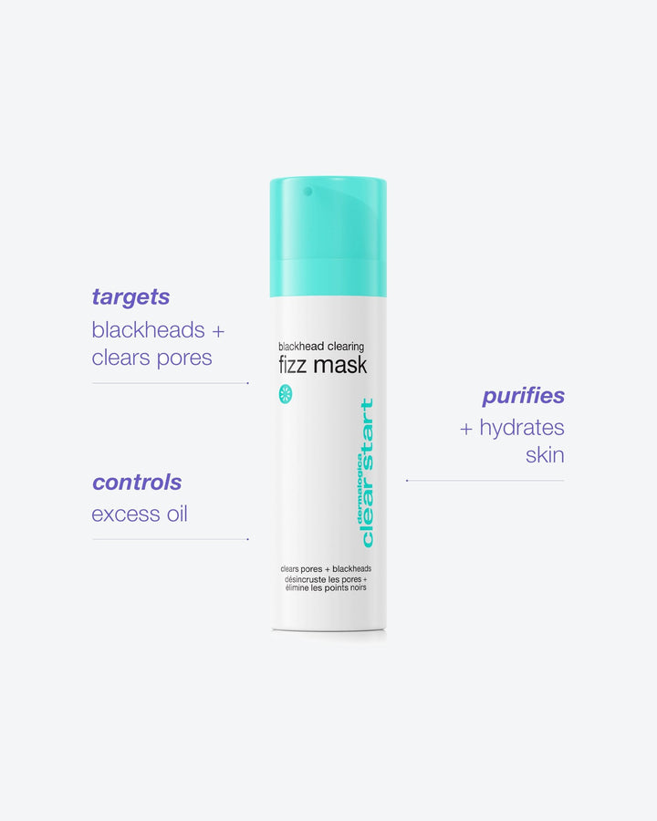 blackhead clearing fizz mask