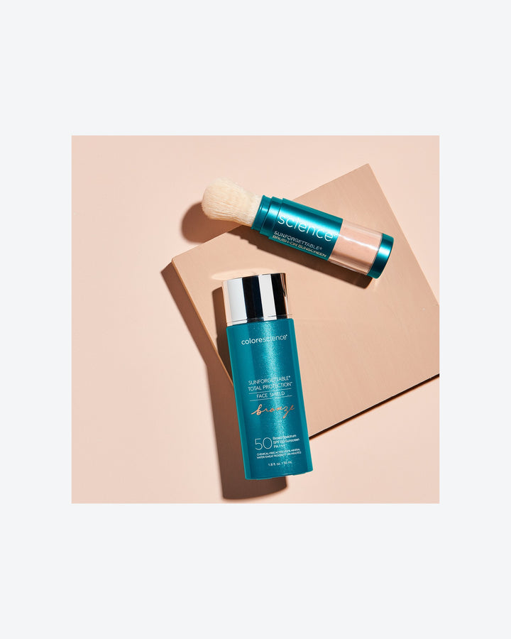 Face Shield SPF 50 + Brush Custom Duo, vista 2