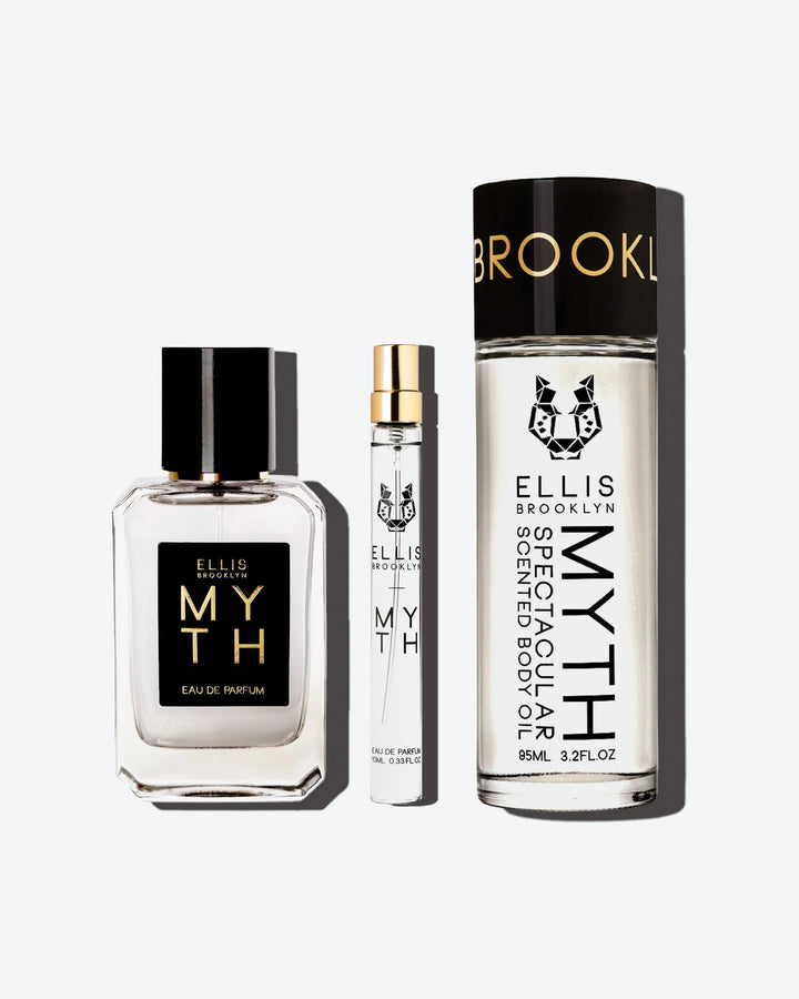 MYTH Fragrance and Body Oil Trio