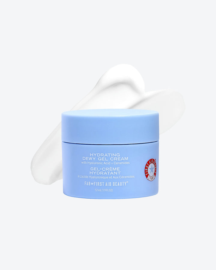 Hydrating Dewy Gel Cream Moisturizer with Hyaluronic Acid + Ceramides