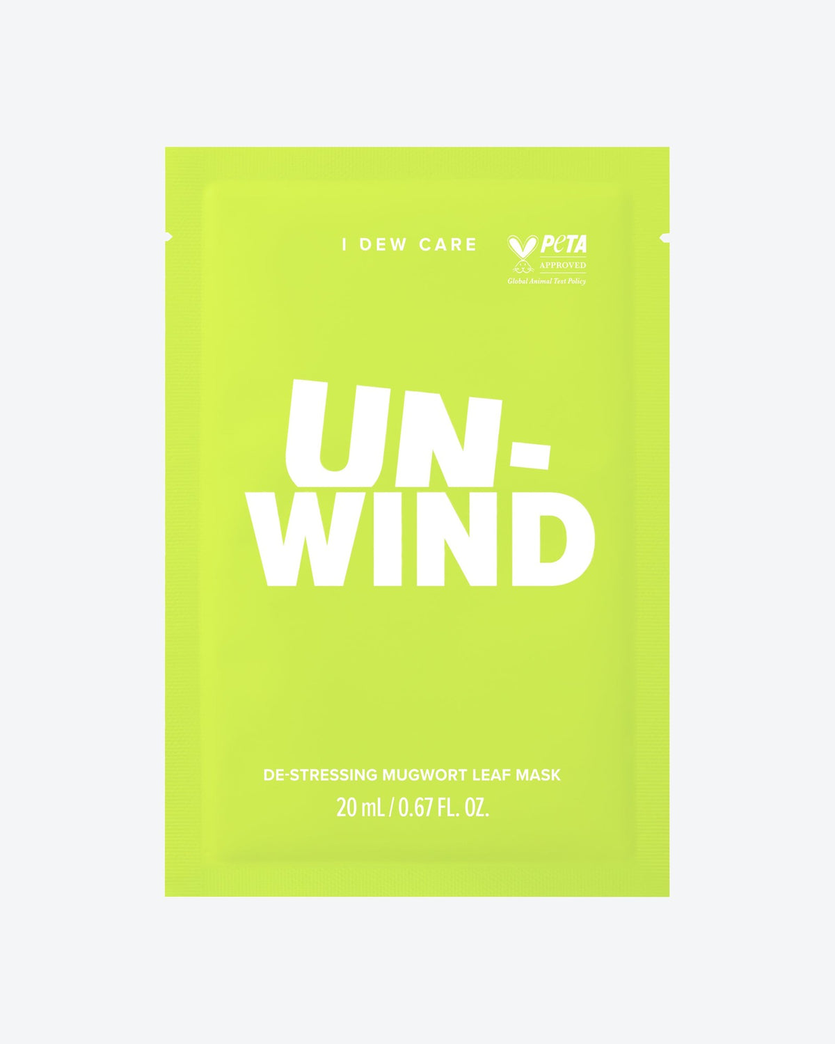 Un-Wind Sheet Mask