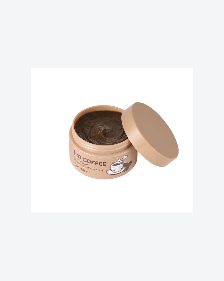 I'm Coffee Gel To Cream Smoothing Scrub Mask, vista 2