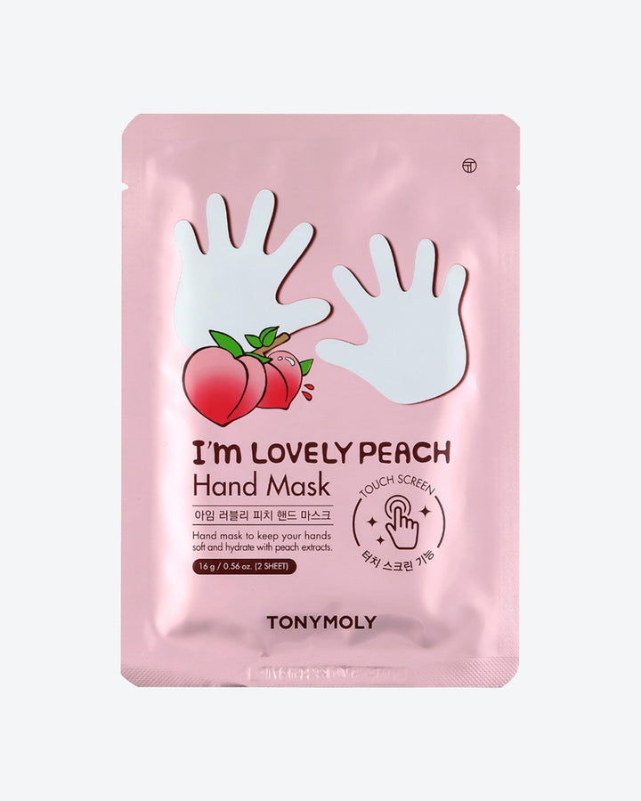 I'm Lovely Peach Hand Mask