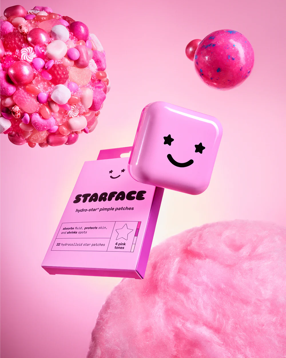 pink star