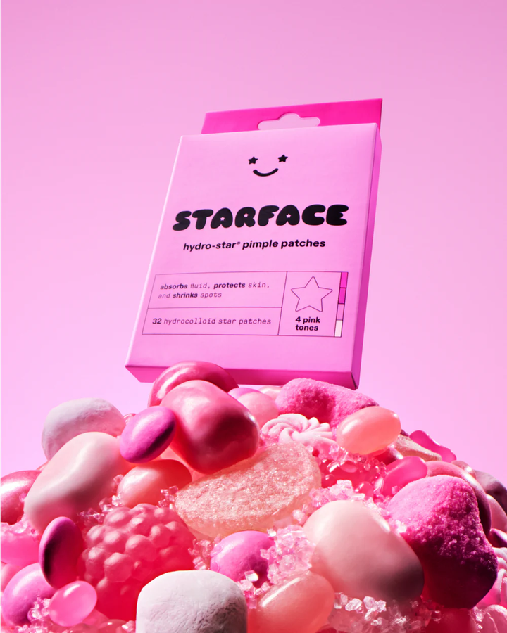pink star