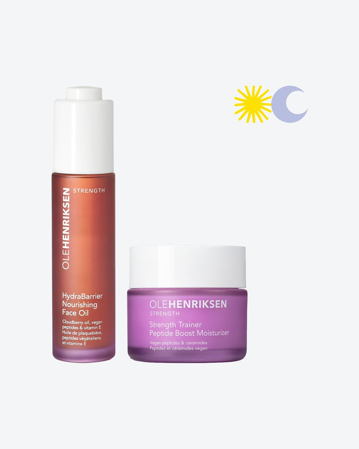 Moisture Barrier Duo Strength Trainer Moisturizer & Hydrabarrier Face Oil
