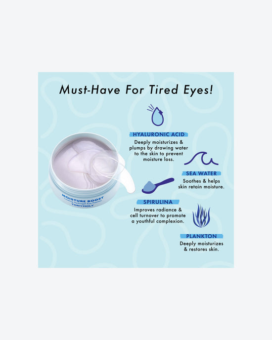 Moisture Boost Cooling Hydrogel Eye Patches, vista 2