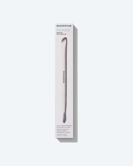 M402 Dual-Ended Precision Brow Brush & Comb, vista 2