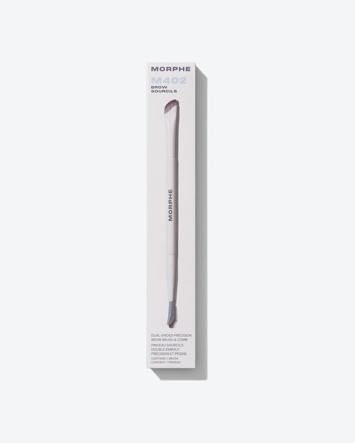 M402 Dual-Ended Precision Brow Brush & Comb, vista 2