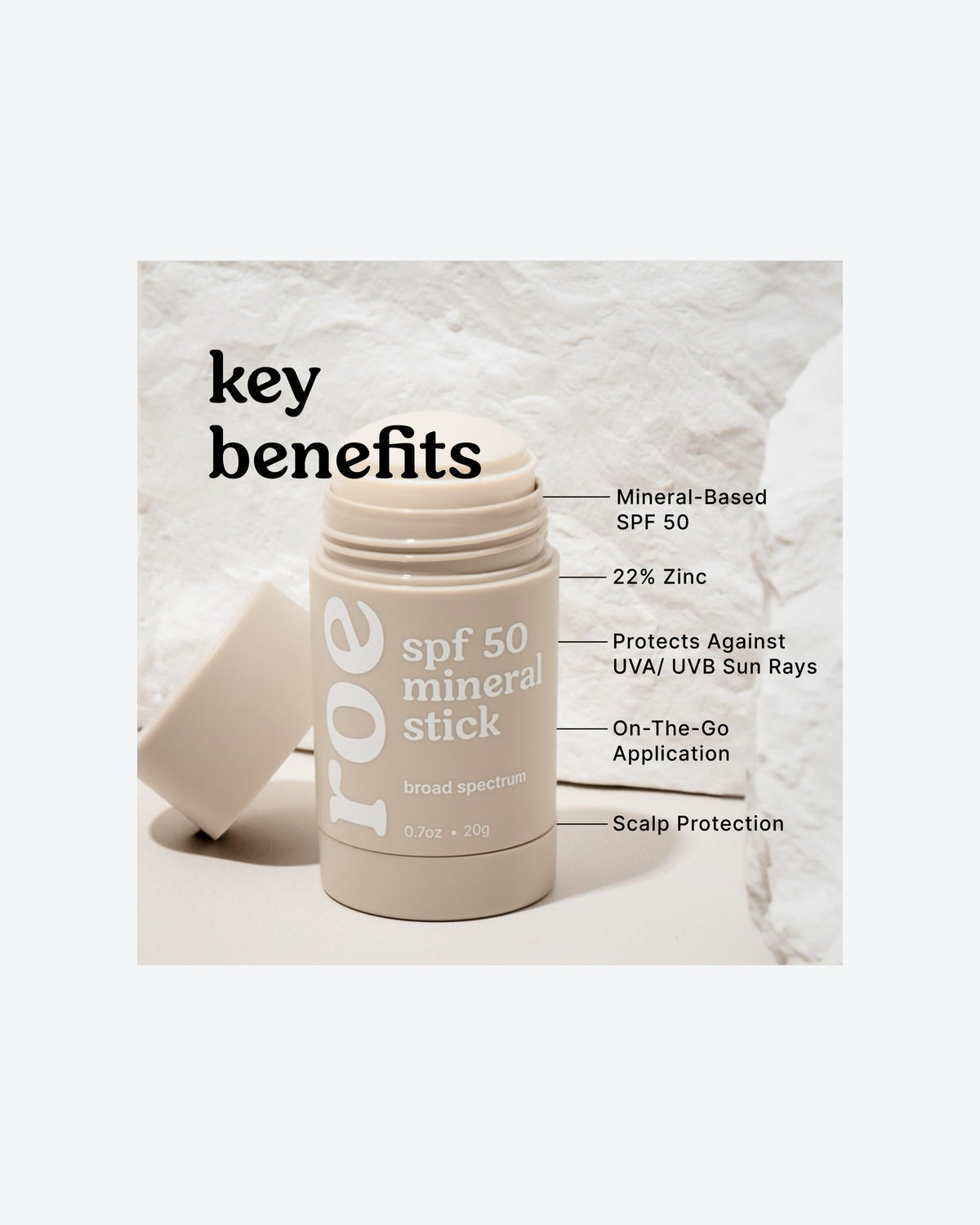 SPF 50 Mineral Stick (Individual), vista 2