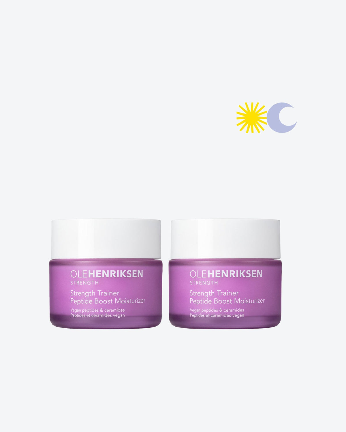 Strength Trainer Peptide Boost Moisturizer Duo