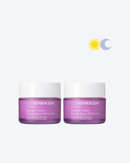 Strength Trainer Peptide Boost Moisturizer Duo