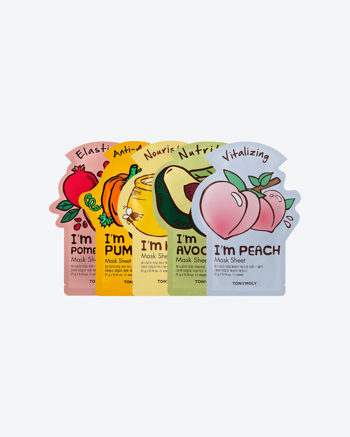 Youth Boosting 5-Pack I Am Mask Set
